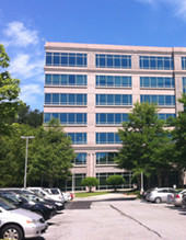 Over view of a building Where our office is located.