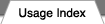 Usage Index